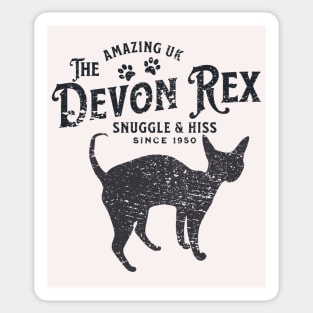 Devon Rex Cat Lover Sticker